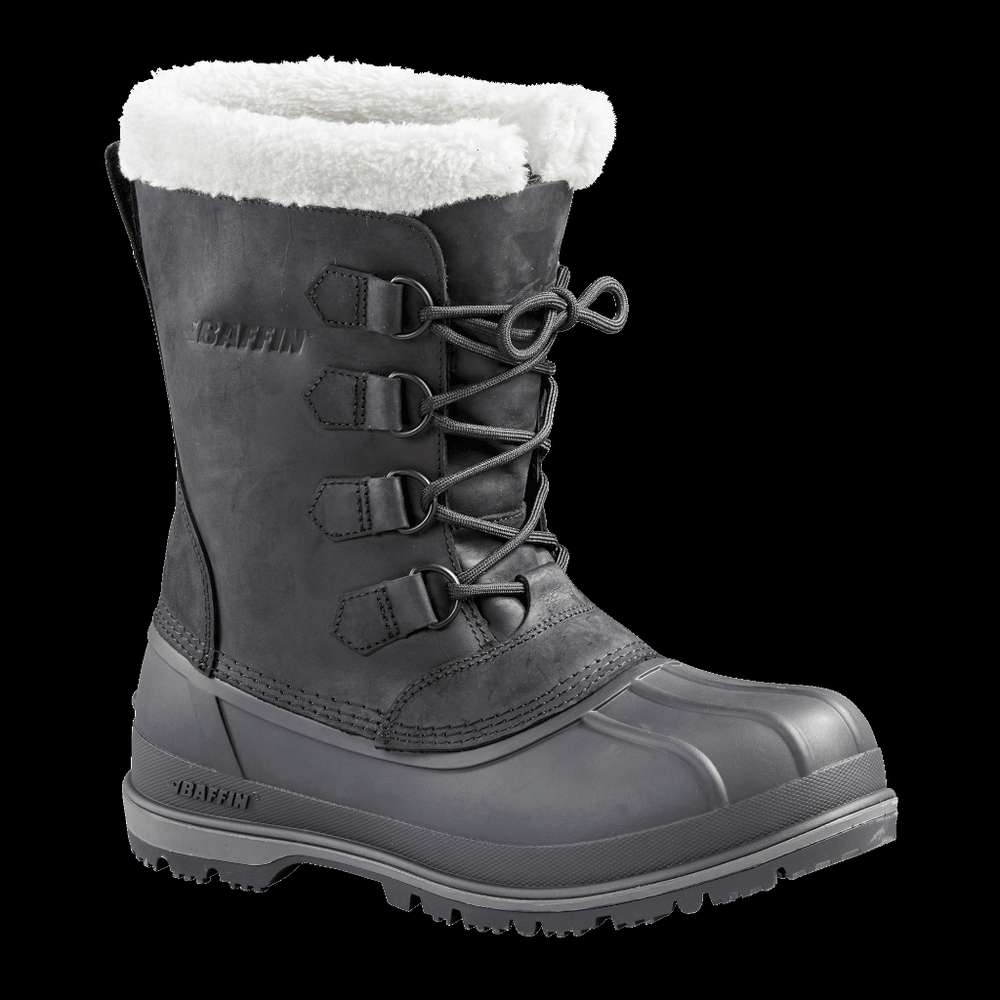 NWT - Baffin Men's Canada Boots in Black, Sz. 10 Water- and Cold-Proof